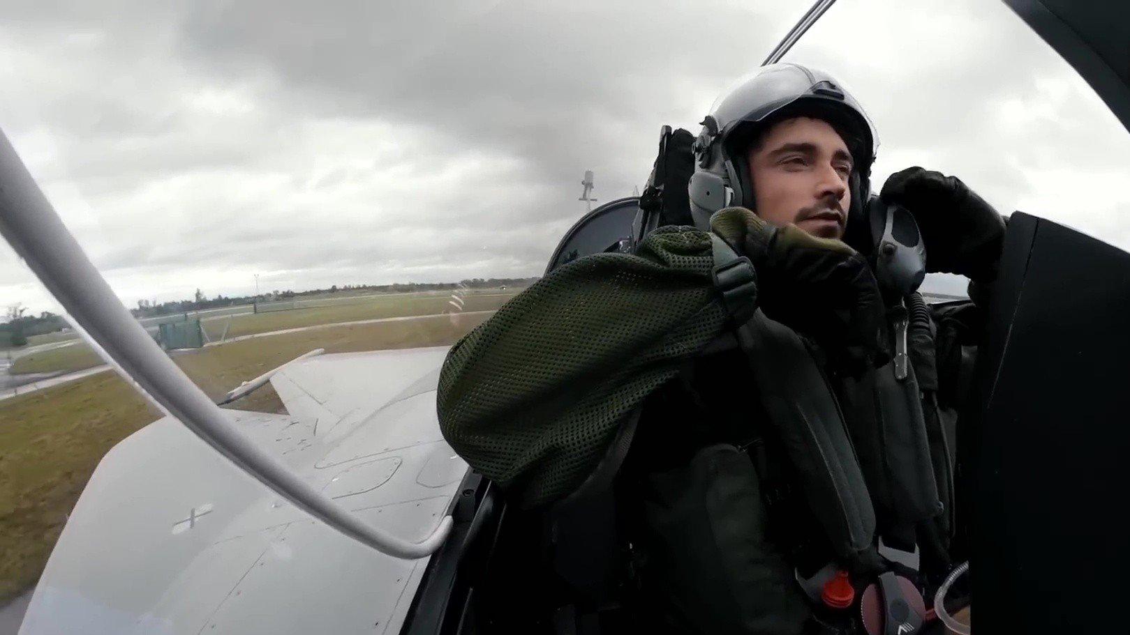 Charles Leclerc Supersonic 2024 movie scene