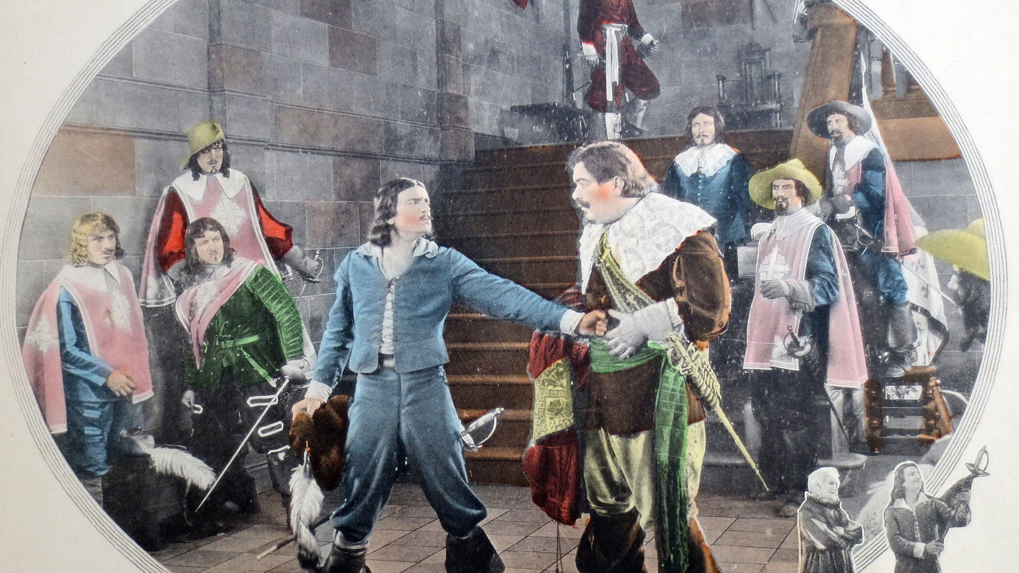 The Three Musketeers 1921 movie scene