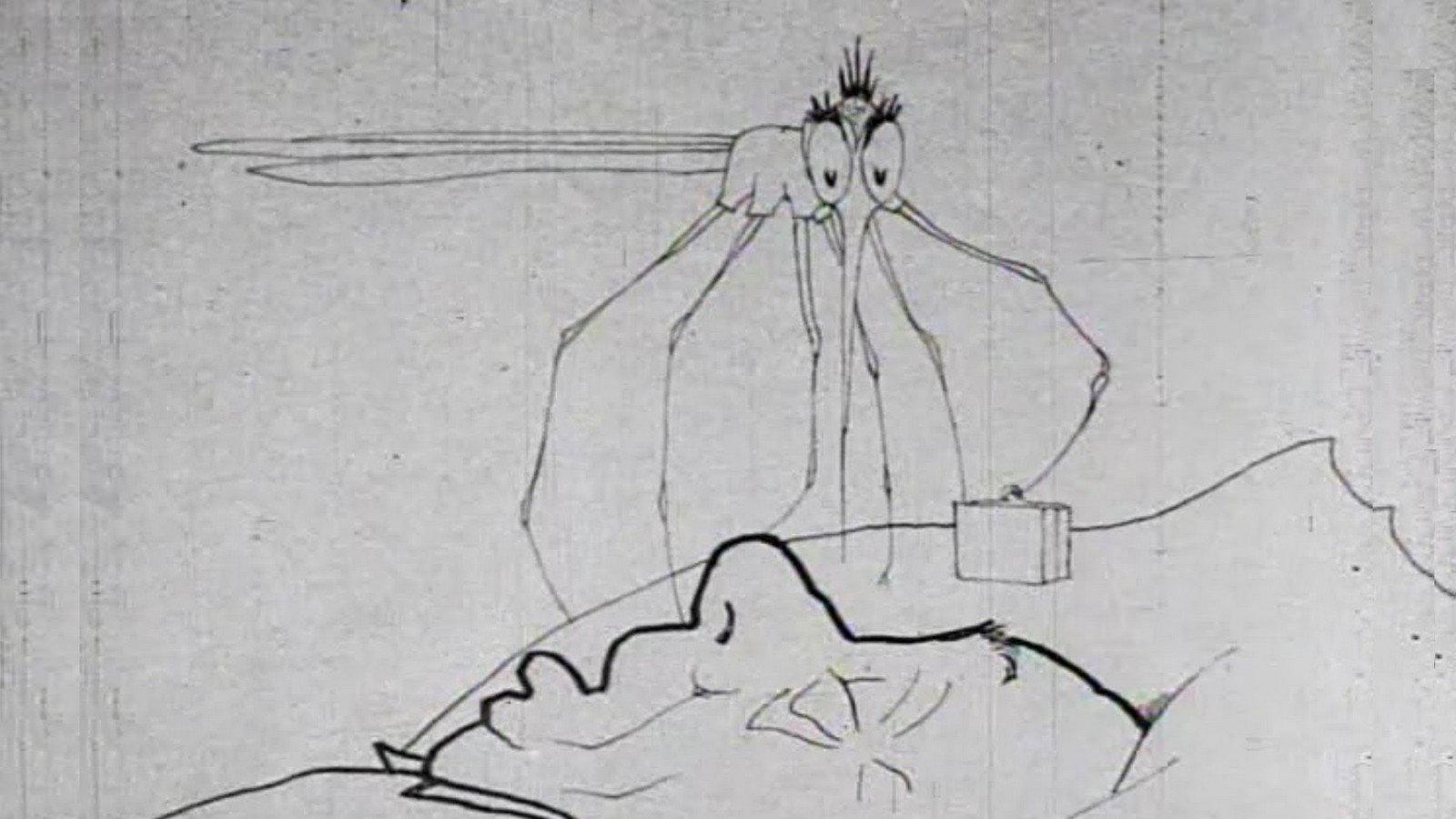 How a Mosquito Operates 1912 movie scene