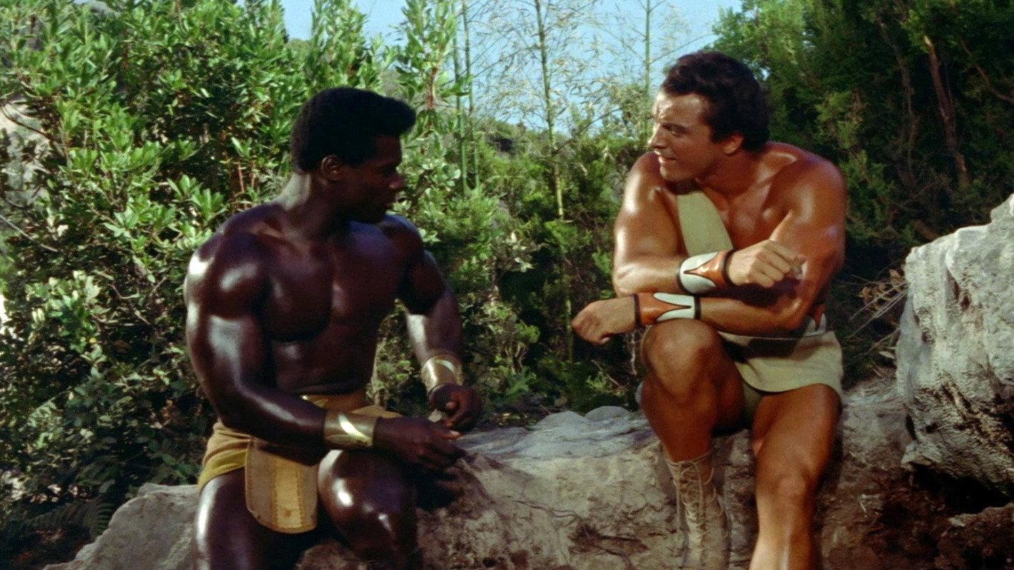 Mole Men Against the Son of Hercules 1961 movie scene