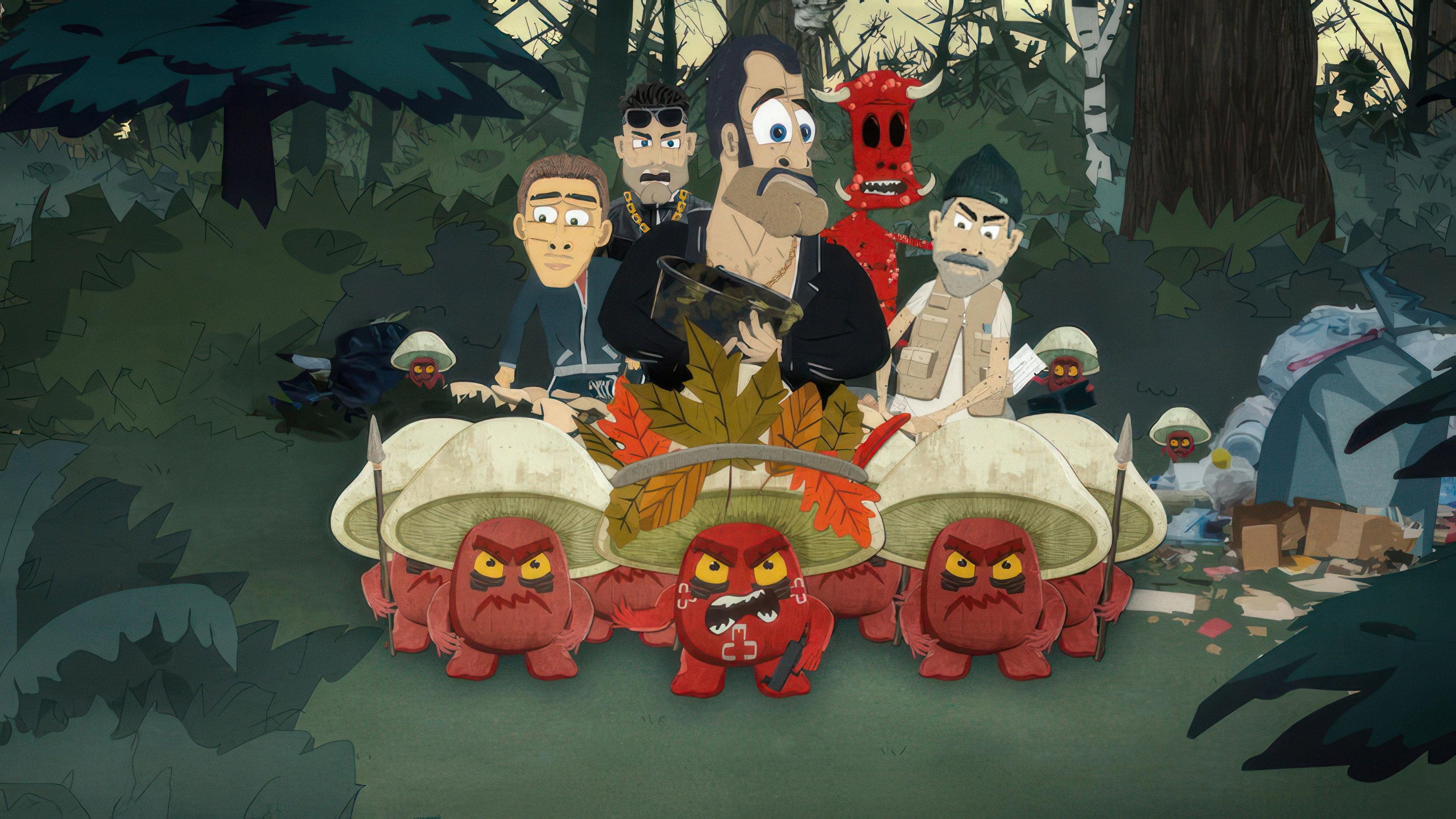Bad Exorcist Mushroom Picking 2025 movie scene