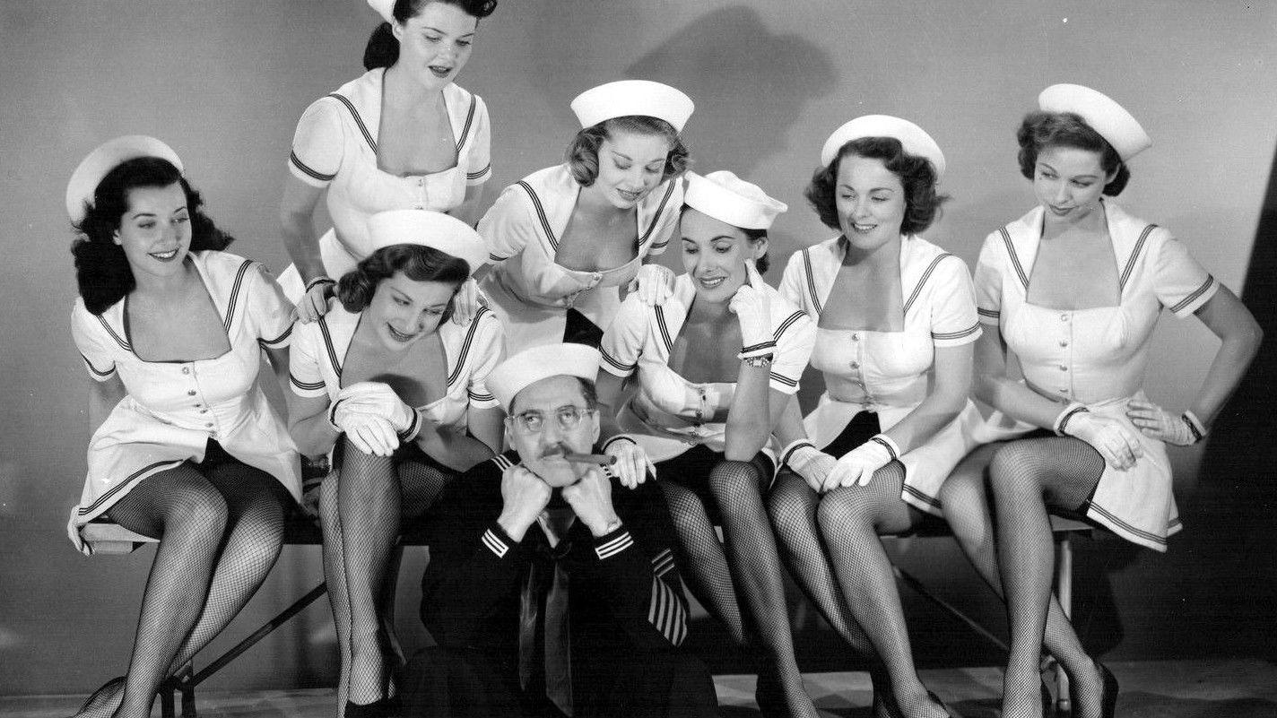 A Girl in Every Port 1952 movie scene
