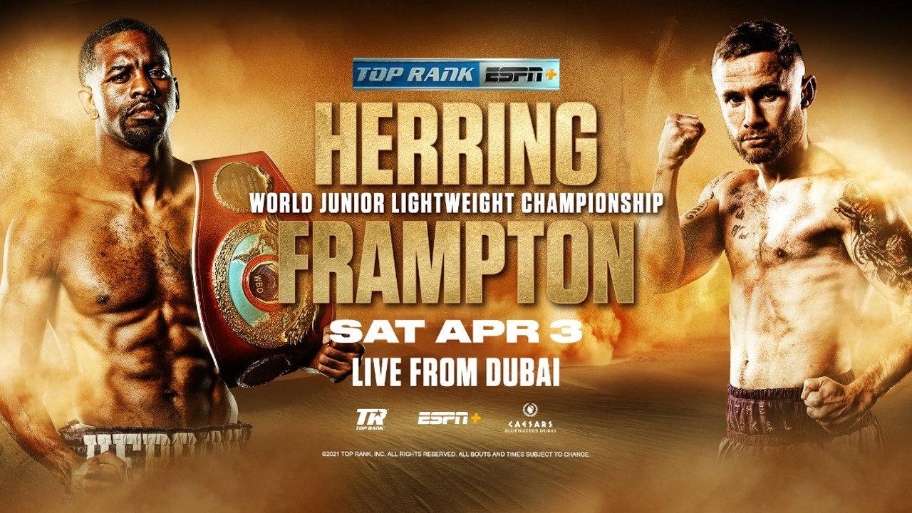 Jamel Herring vs. Carl Frampton 2021 movie scene