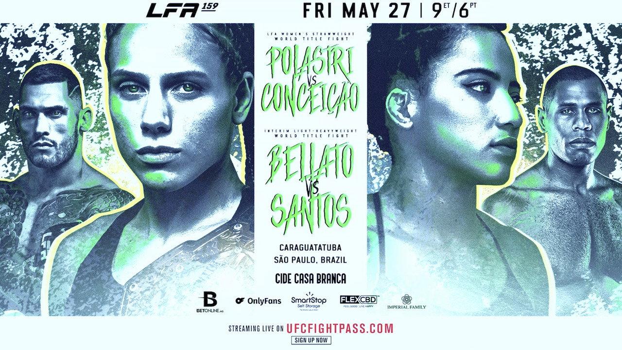 LFA 159: Bellato vs. dos Santos 2023 movie scene