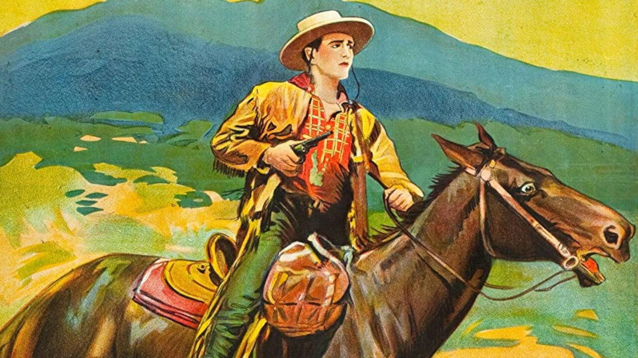 Pony Express Rider 1926 movie scene