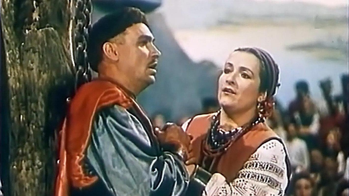 A Cossack Beyond the Danube 1953 movie scene