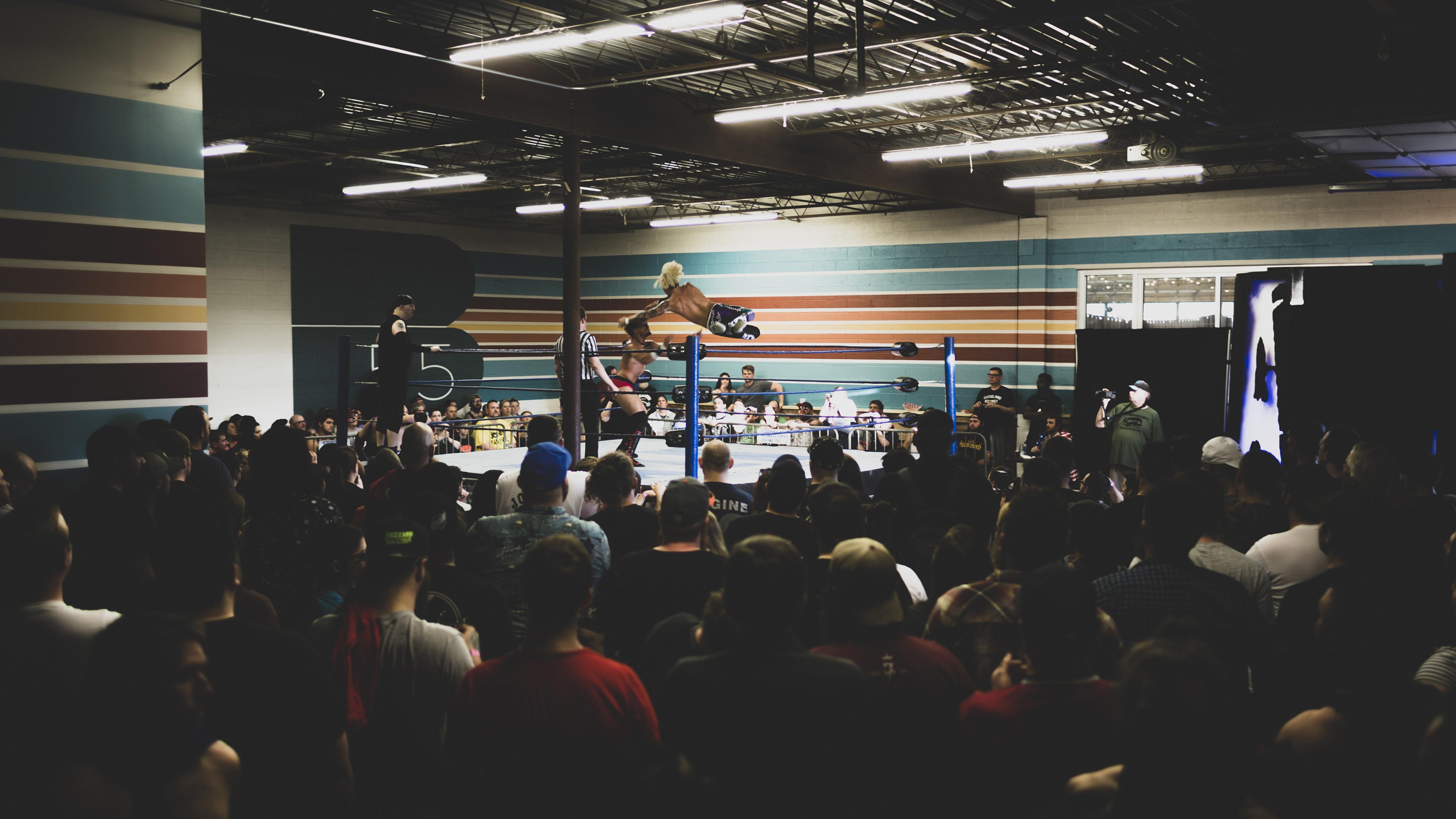 Slowburn Shoot: An Indie Wrestling Story 2026 movie scene