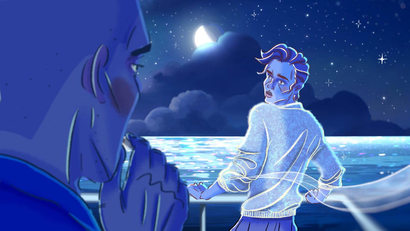 Christopher at Sea 2022 movie scene