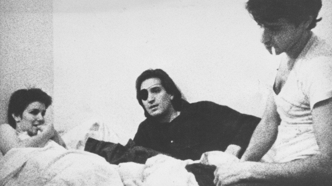 Three Bewildered People in the Night 1987 movie scene