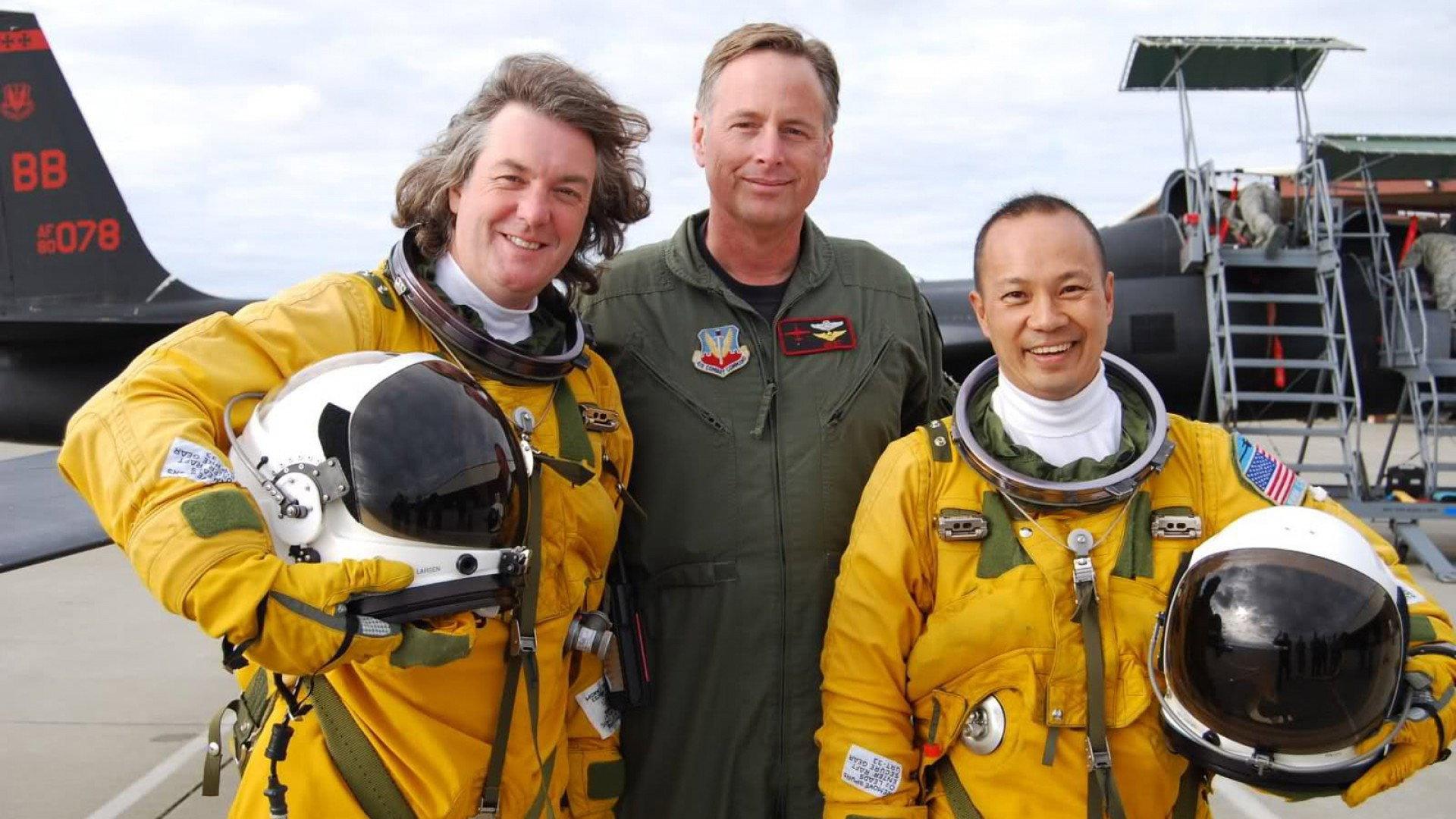 James May at the Edge of Space 2009 movie scene