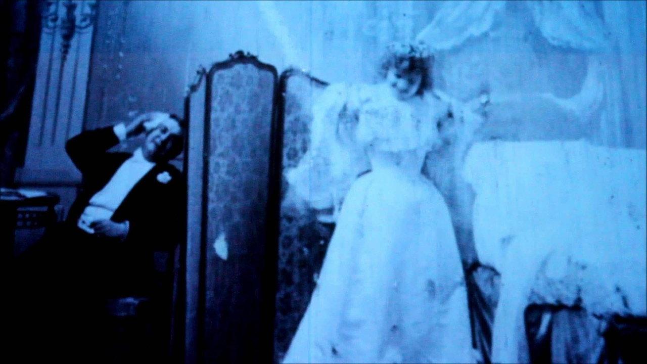 Bedtime for the Bride 1896 movie scene