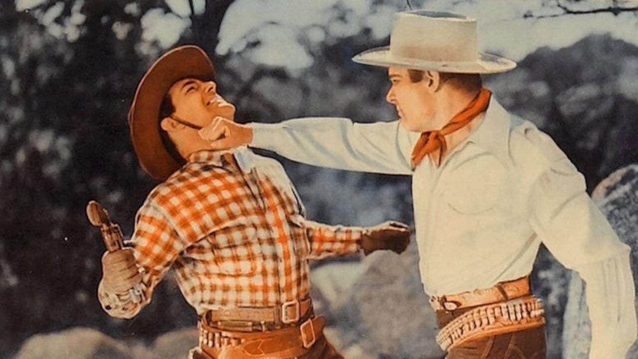 Dynamite Canyon 1941 movie scene