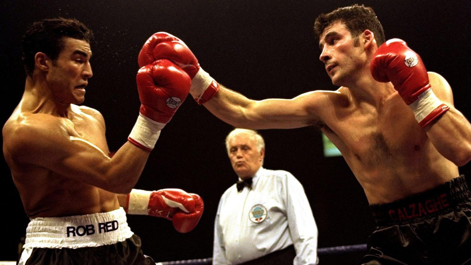 Joe Calzaghe vs. Robin Reid 1999 movie scene