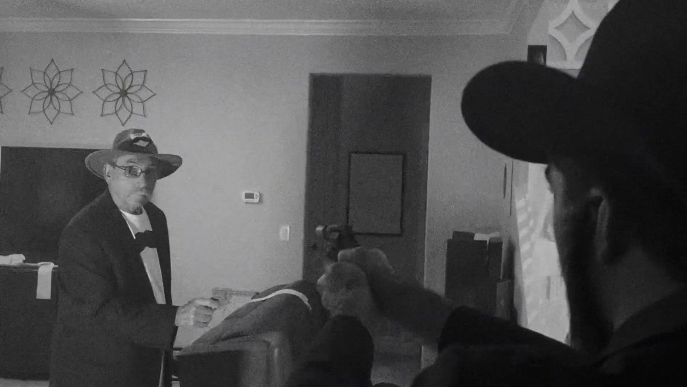 The Mustache Mob: Part II movie scene