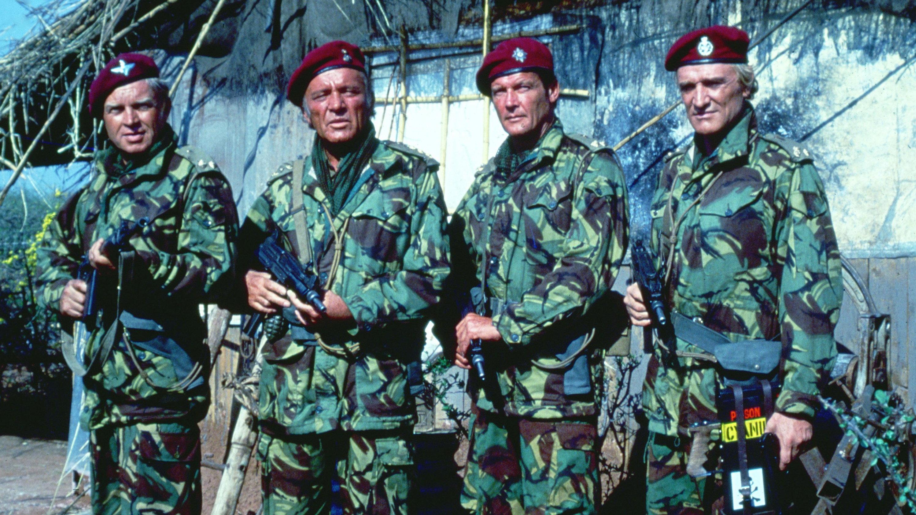 The Wild Geese 1978 movie scene