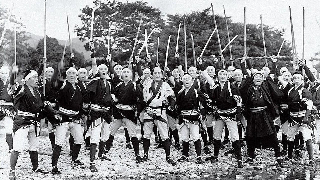Stories about Jirocho: Ishimatsu and Oiwake Sangoro 1957 movie scene