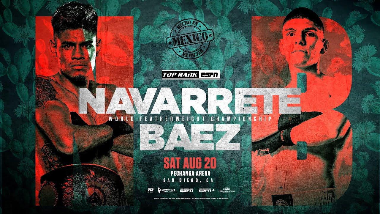 Emanuel Navarrete vs. Eduardo Baez 2022 movie scene