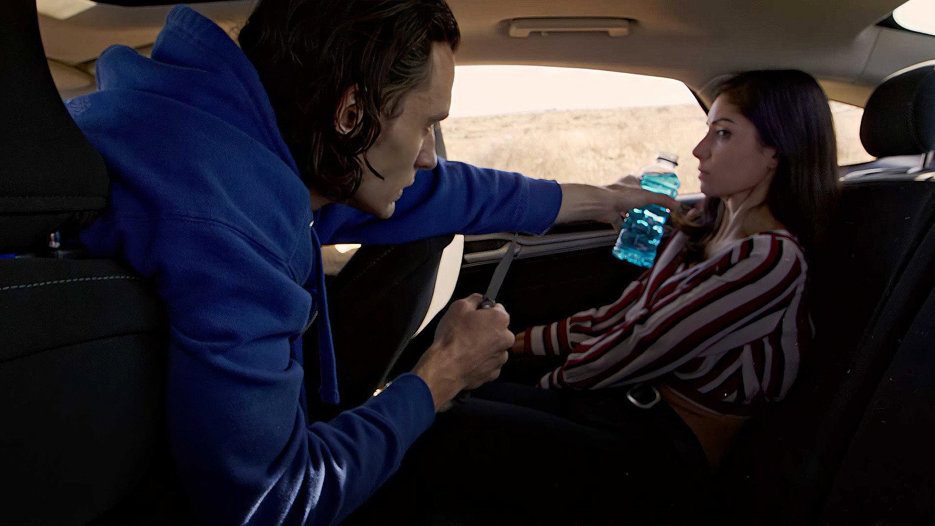 The Girl in the Backseat 2023 movie scene