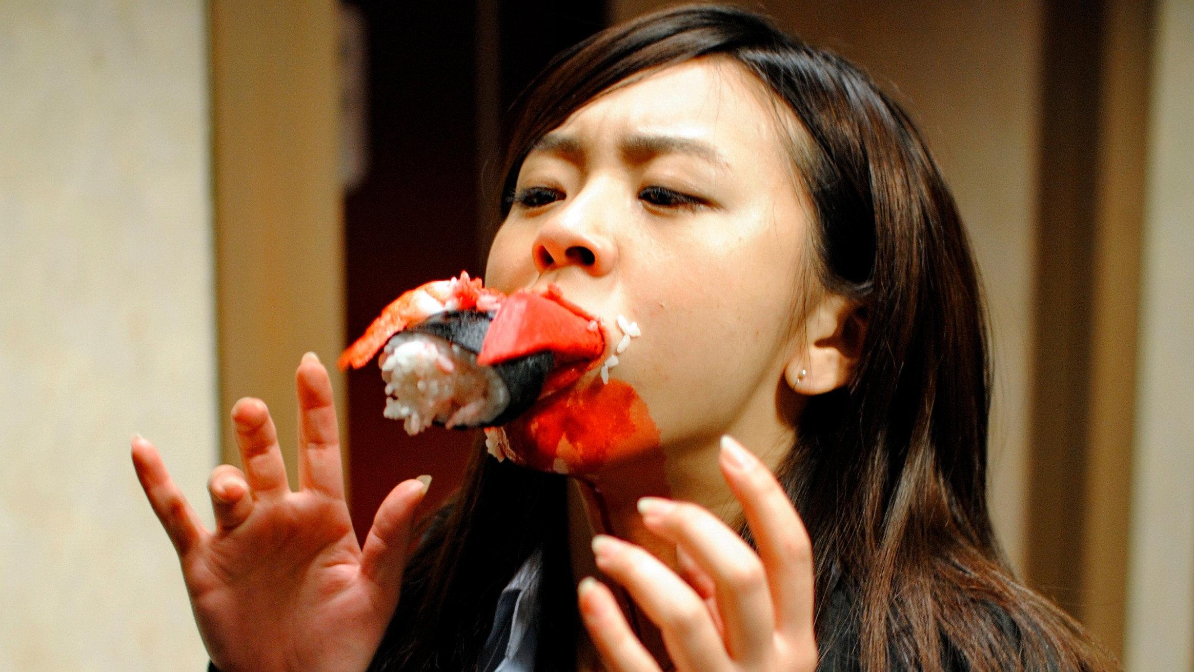 Dead Sushi 2012 movie scene