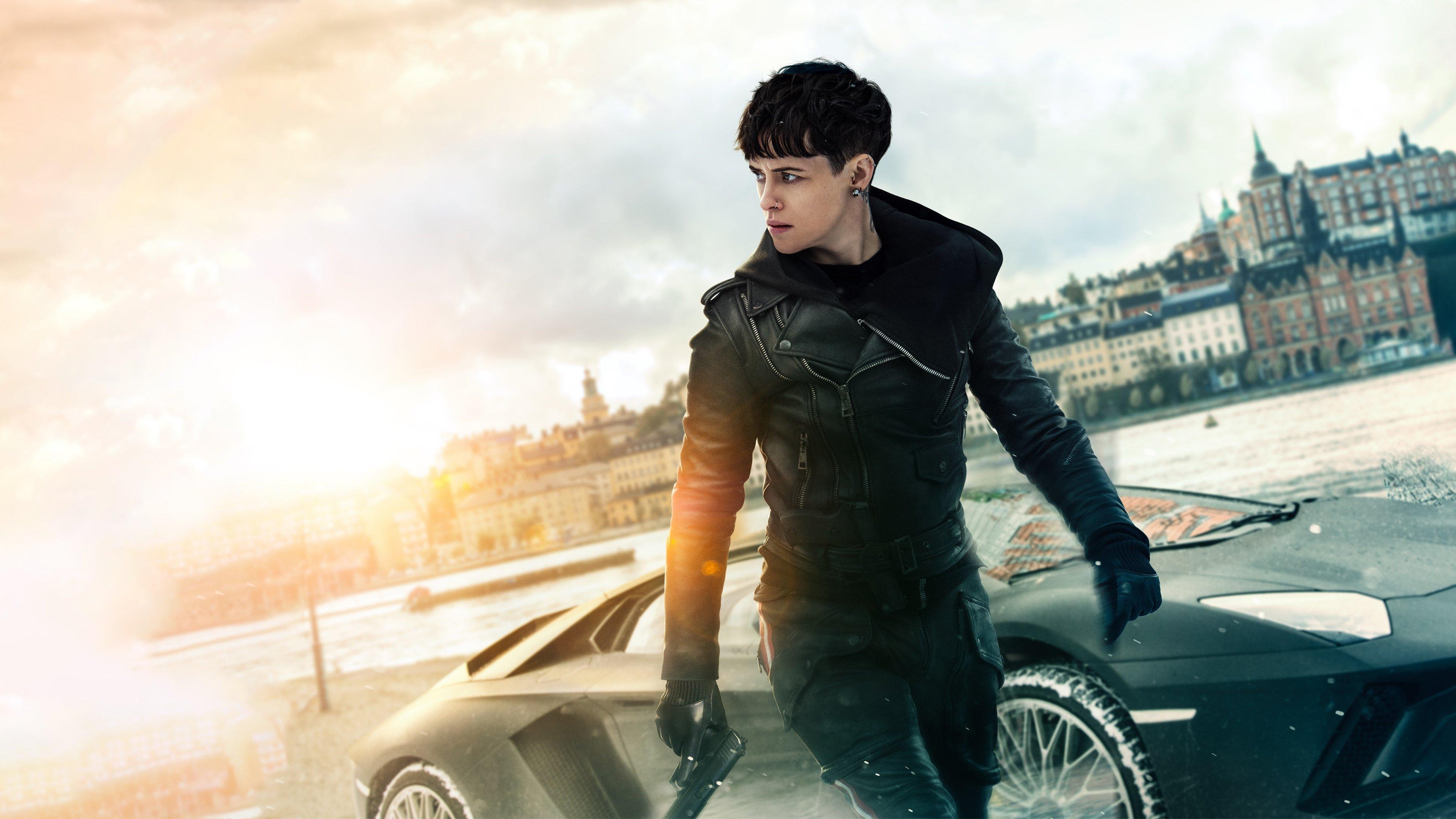 The Girl in the Spider's Web 2018 movie scene