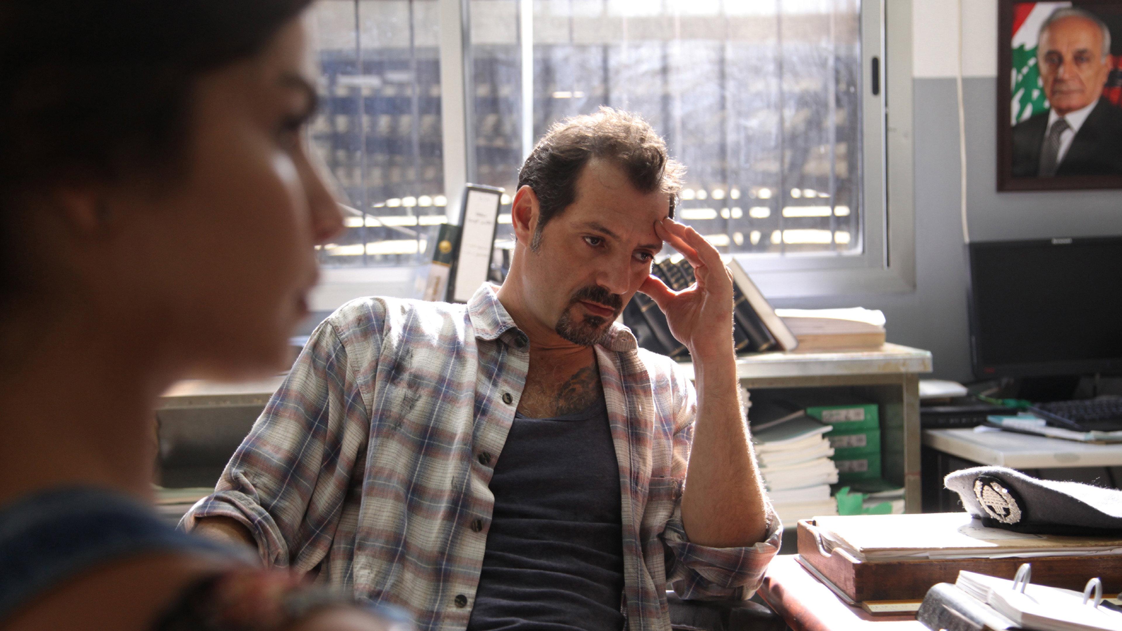 The Insult 2017 movie scene