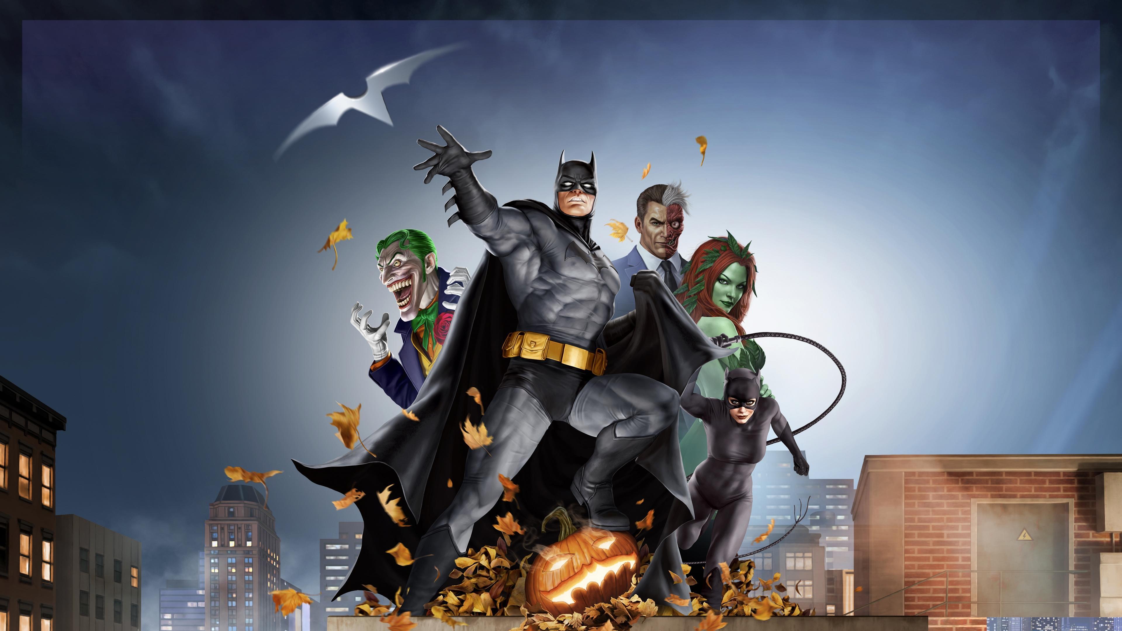 Batman: The Long Halloween Deluxe Edition 2022 movie scene