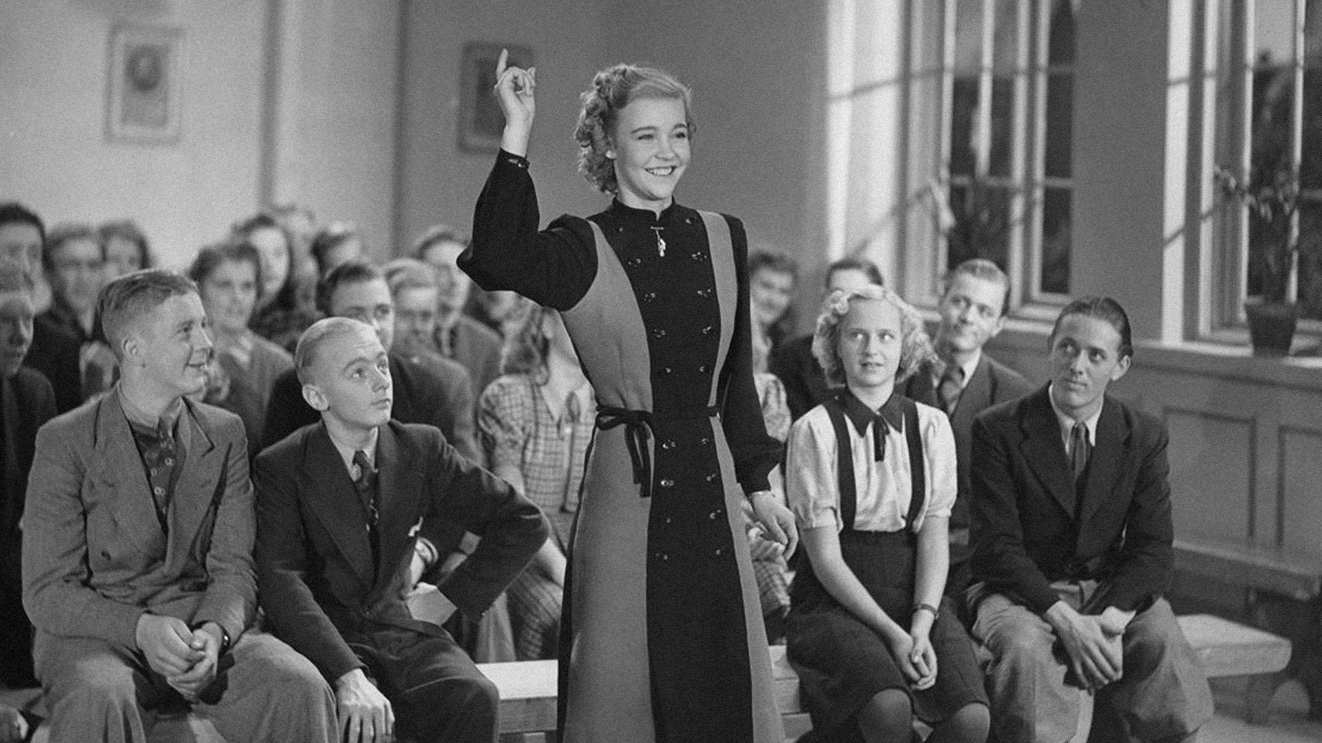 'Swing It' Teacher 1940 movie scene