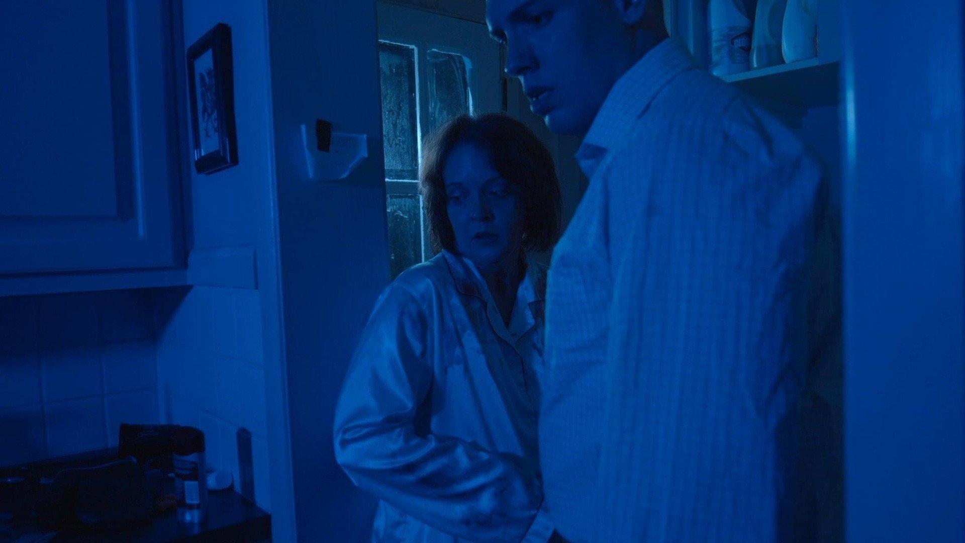 A Stranger Among The Living 2019 movie scene