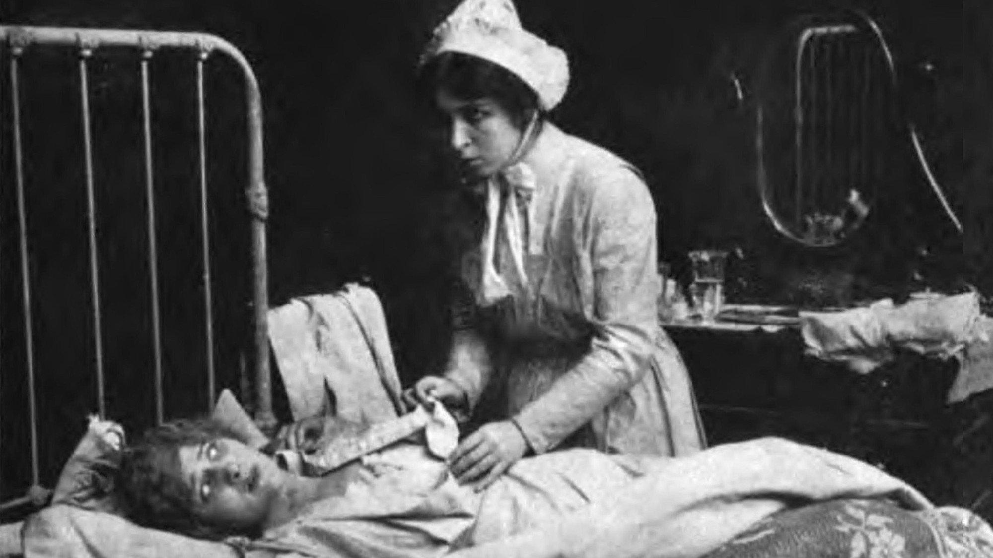 The Christian 1914 movie scene
