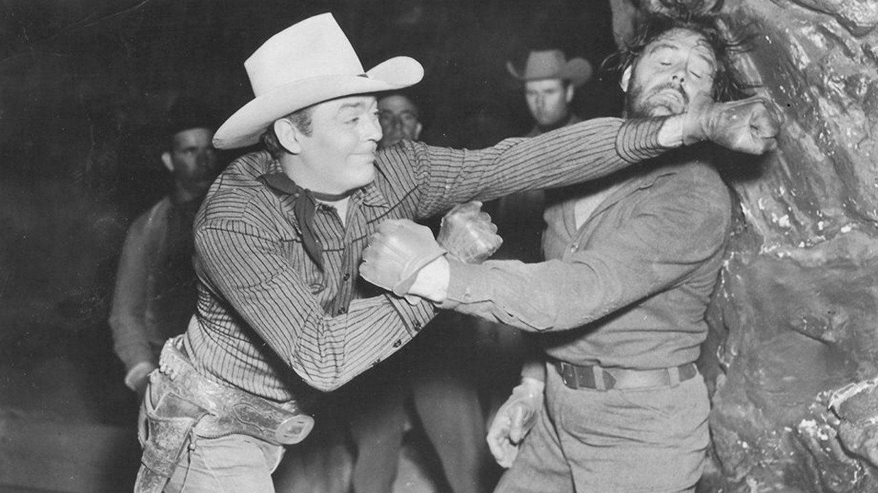 Leadville Gunslinger 1952 movie scene
