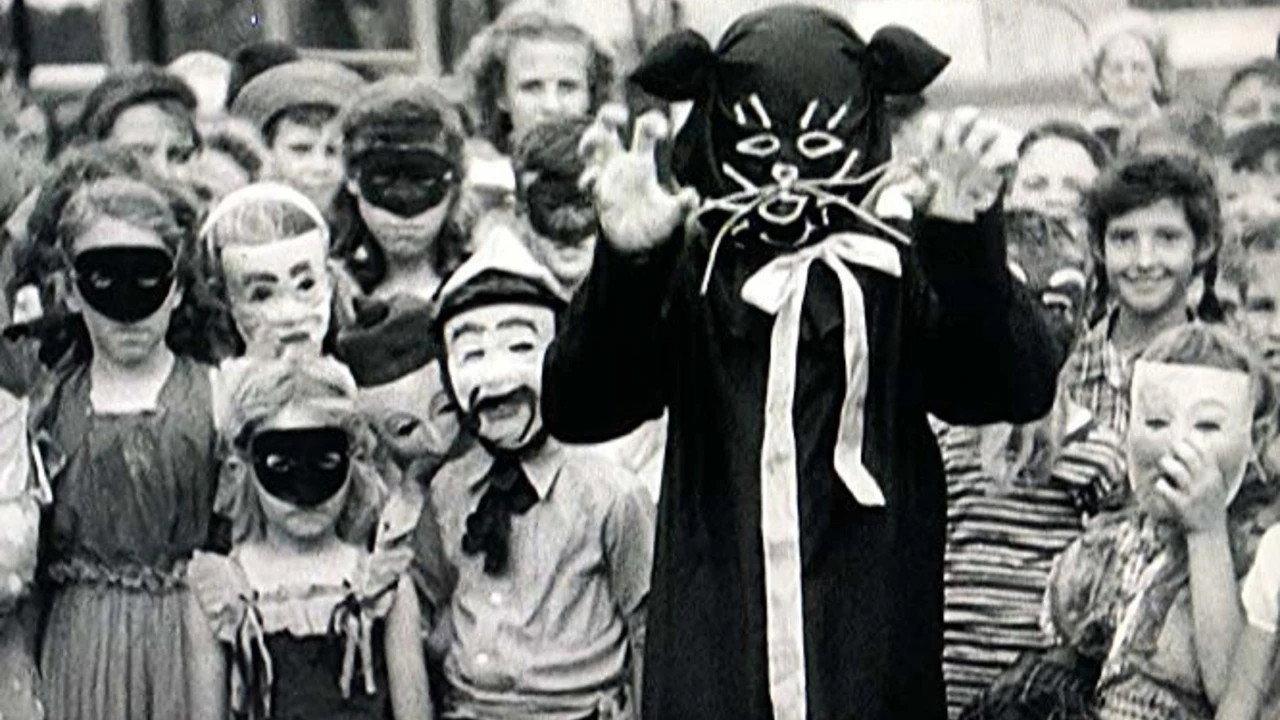 Black Cats and Broomsticks 1955 movie scene
