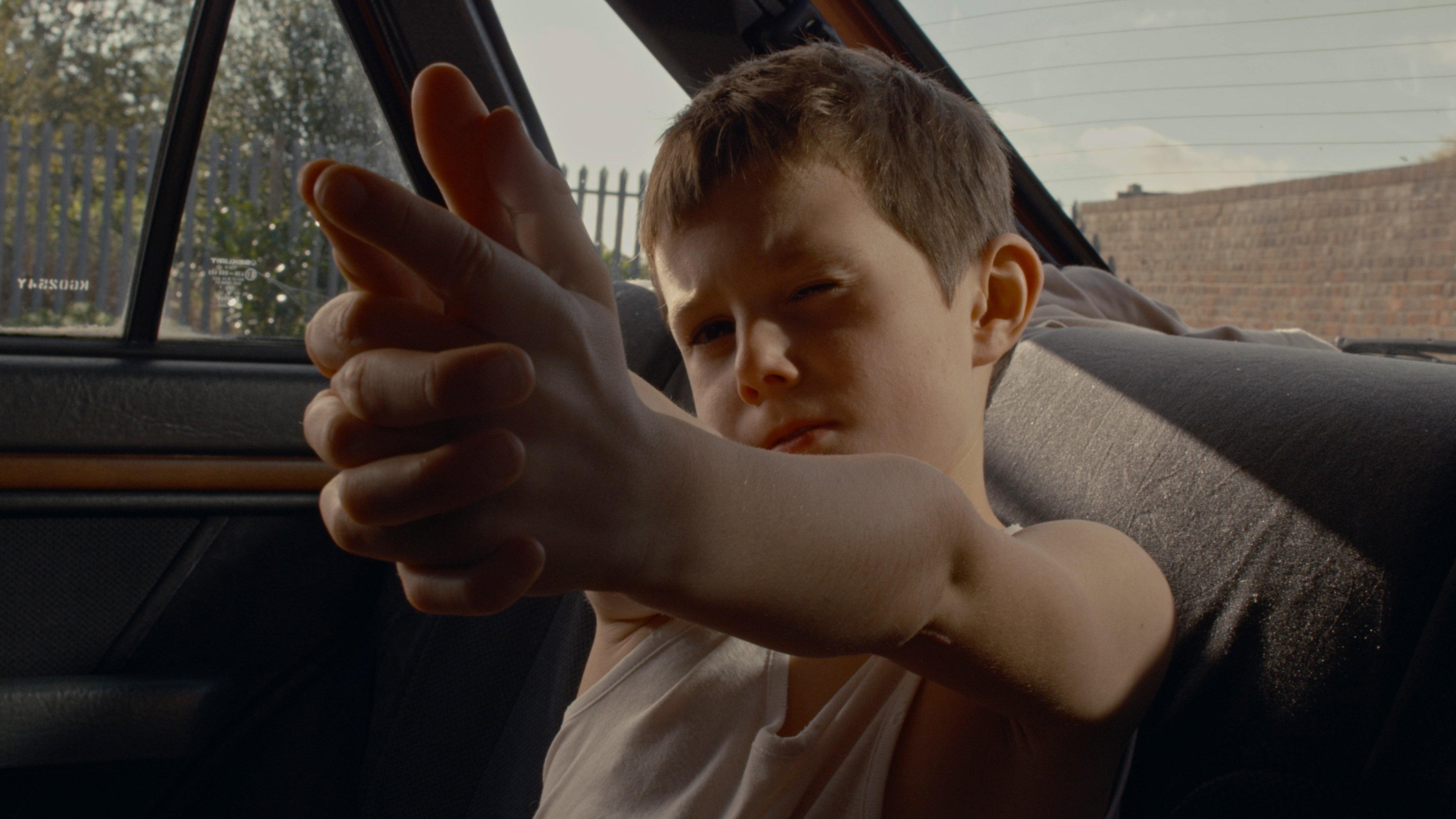 Boy in the Back Seat 2022 movie scene