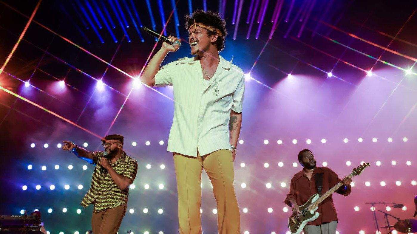 Bruno Mars The Town 2023 2023 movie scene