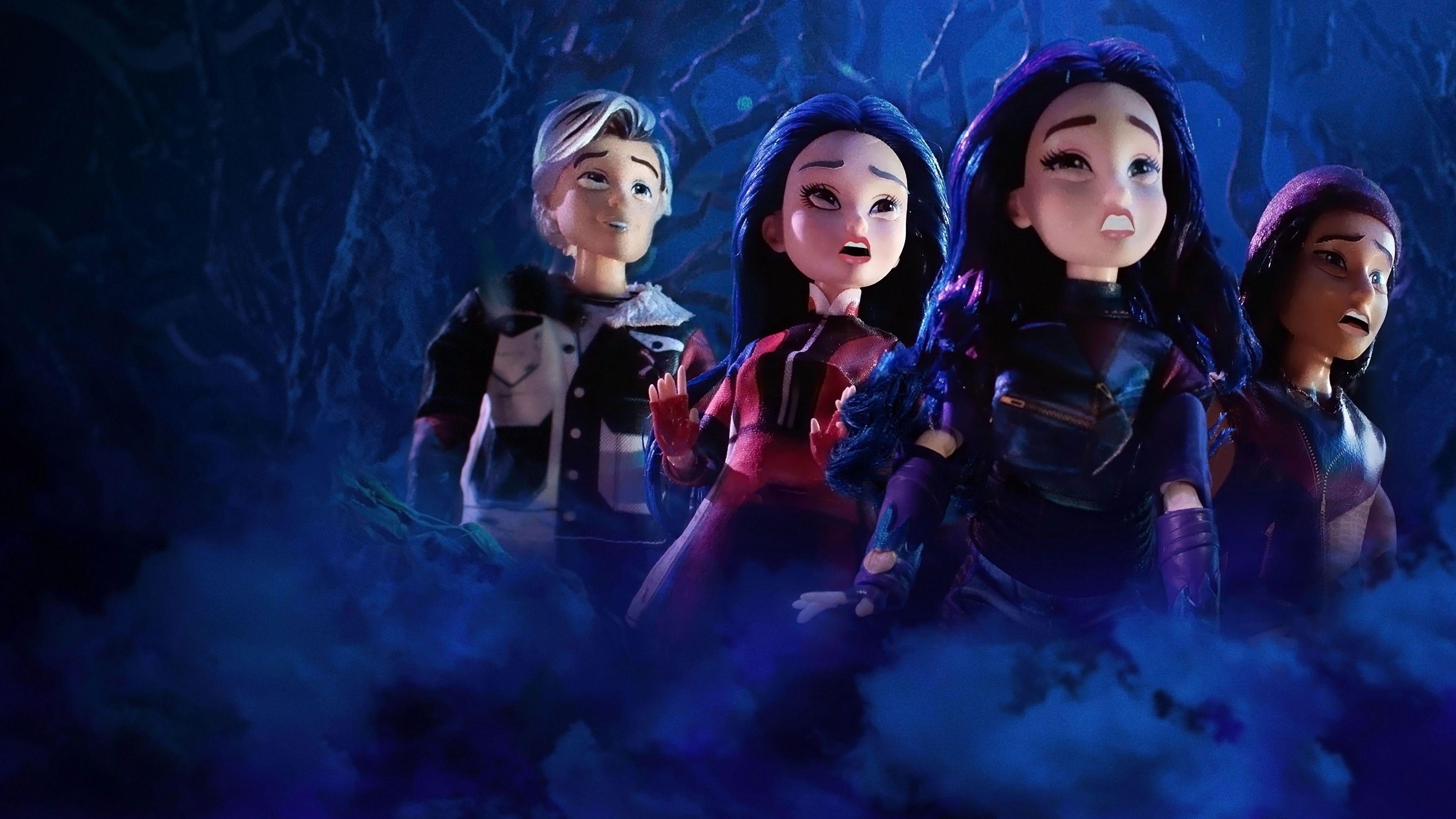 Wicked Woods: A Descendants Halloween Story 2019 movie scene