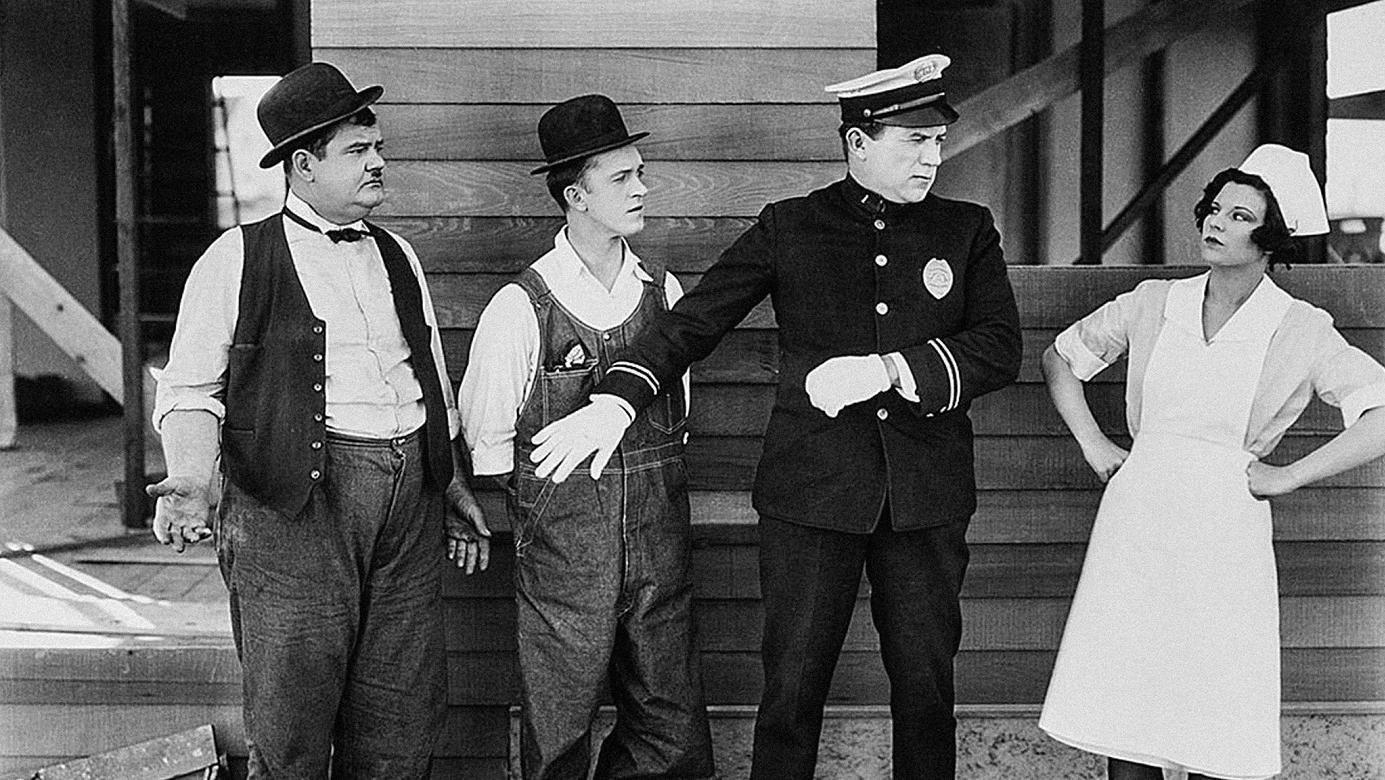 The Finishing Touch 1928 movie scene