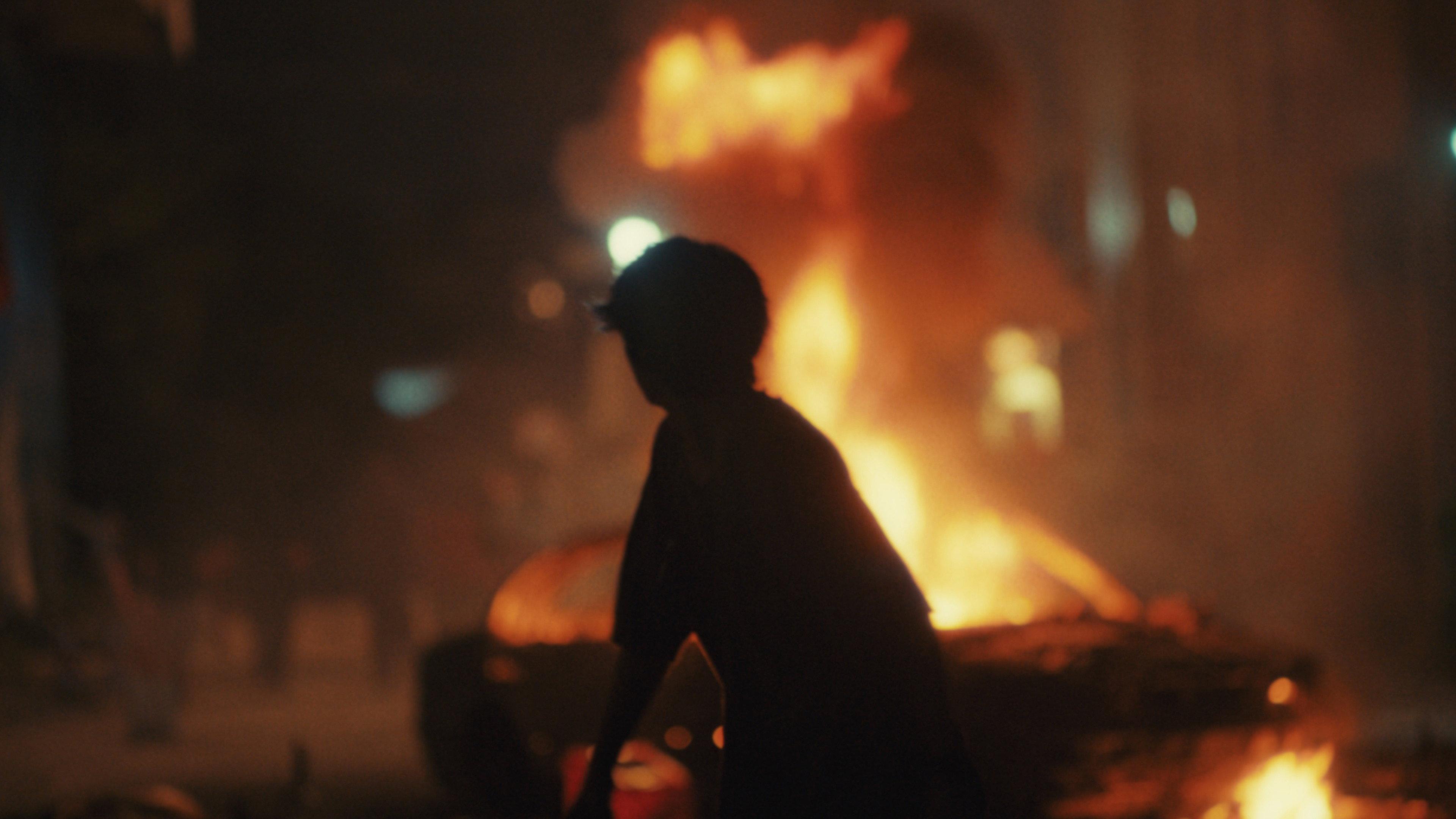 The Burning Night 2024 movie scene