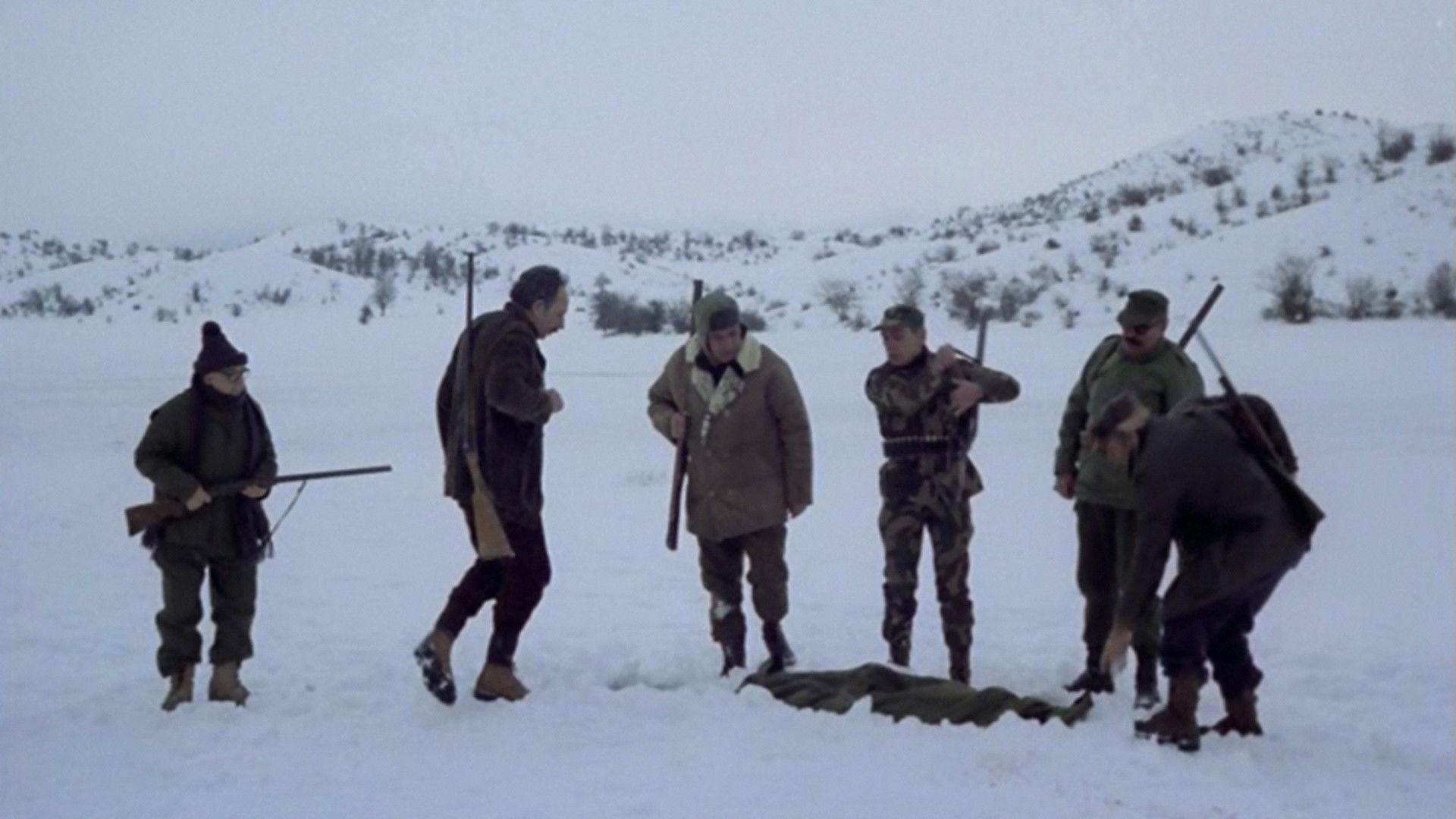 The Hunters 1977 movie scene