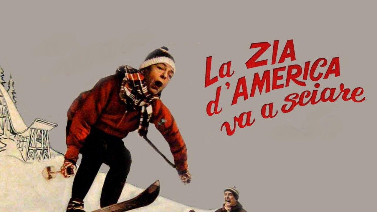 La zia d'America va a sciare 1958 movie scene