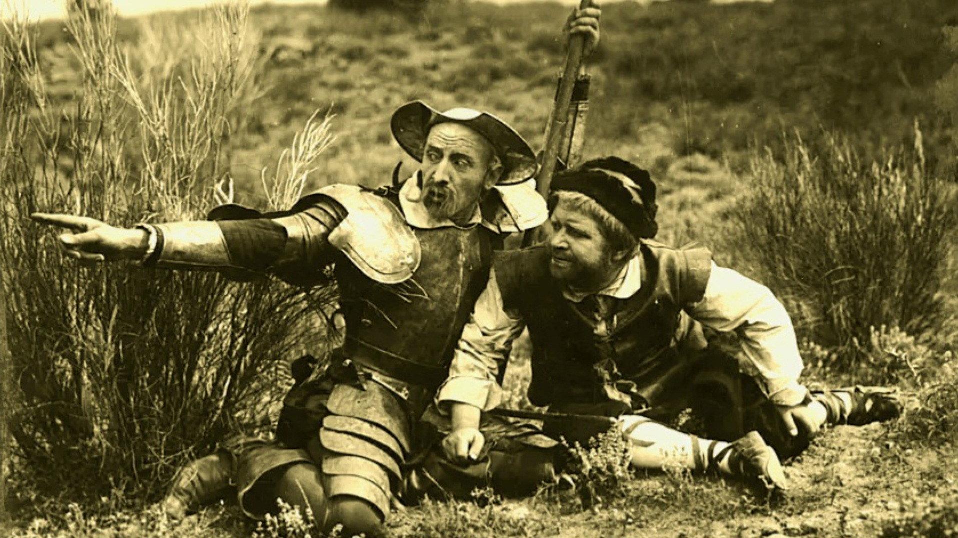 Don Quixote 1926 movie scene