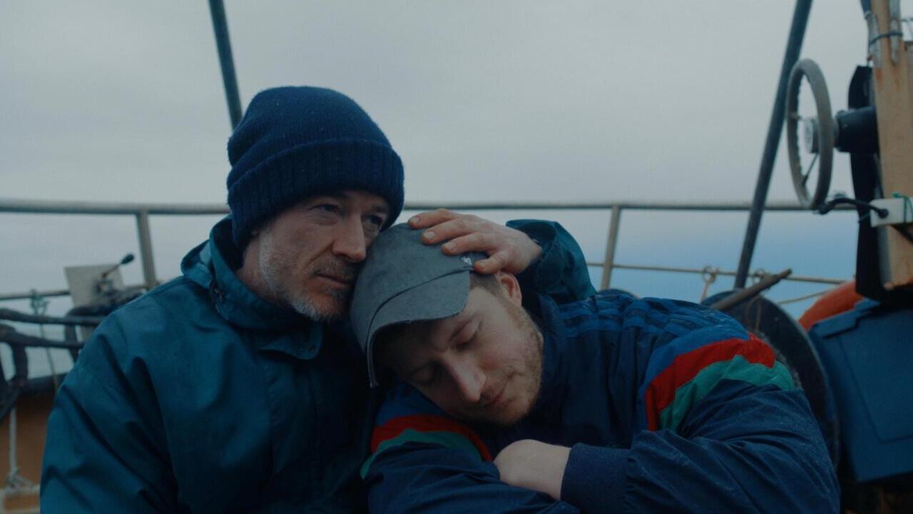 On the Sea 2025 movie scene