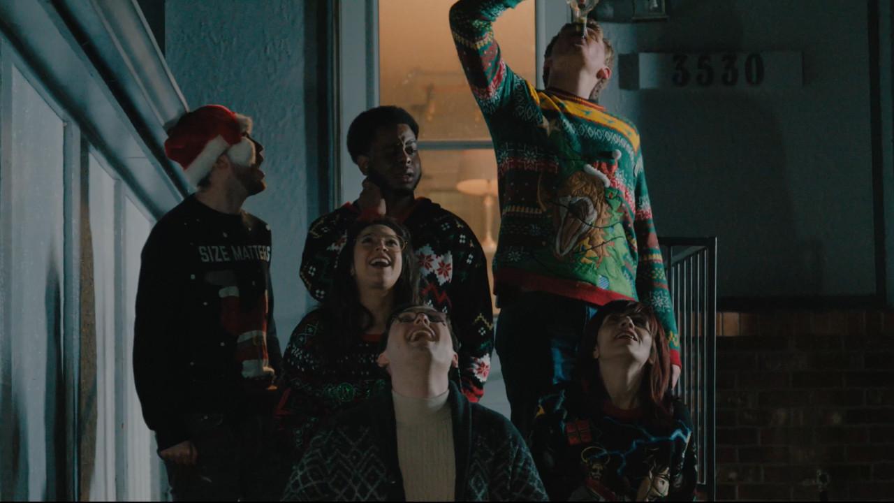 Eggnog with Todd 2021 movie scene