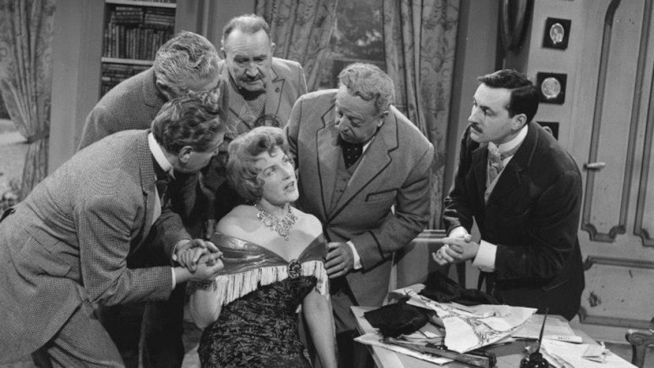 The Green Dress 1957 movie scene