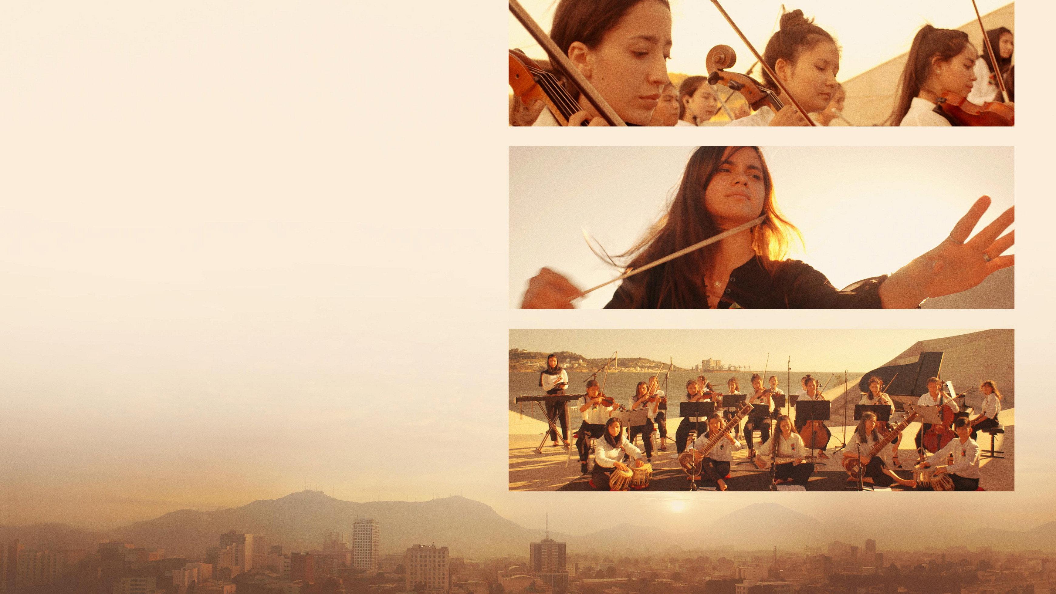 Last Song from Kabul 2023 movie scene