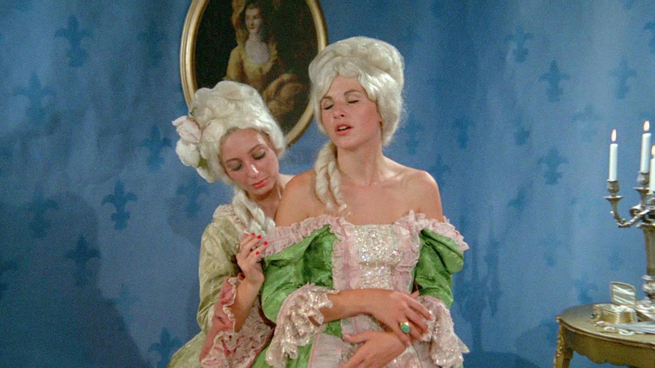 A Clockwork Blue 1972 movie scene