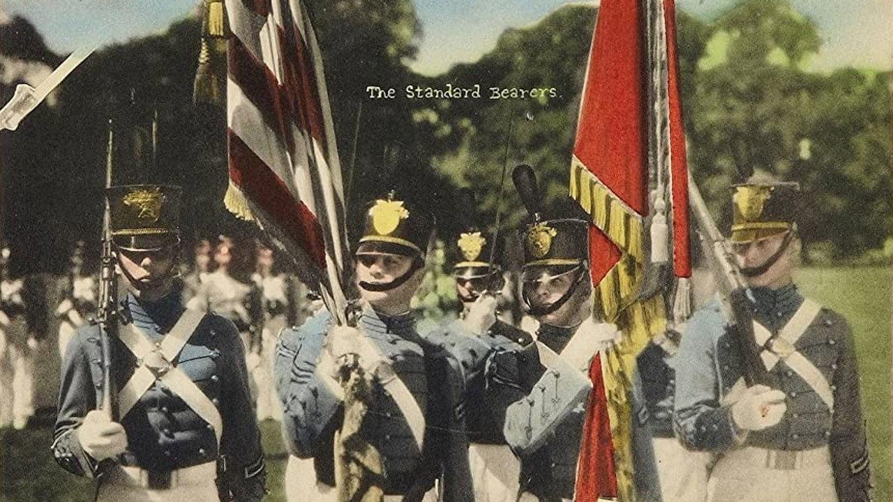 Dress Parade 1927 movie scene