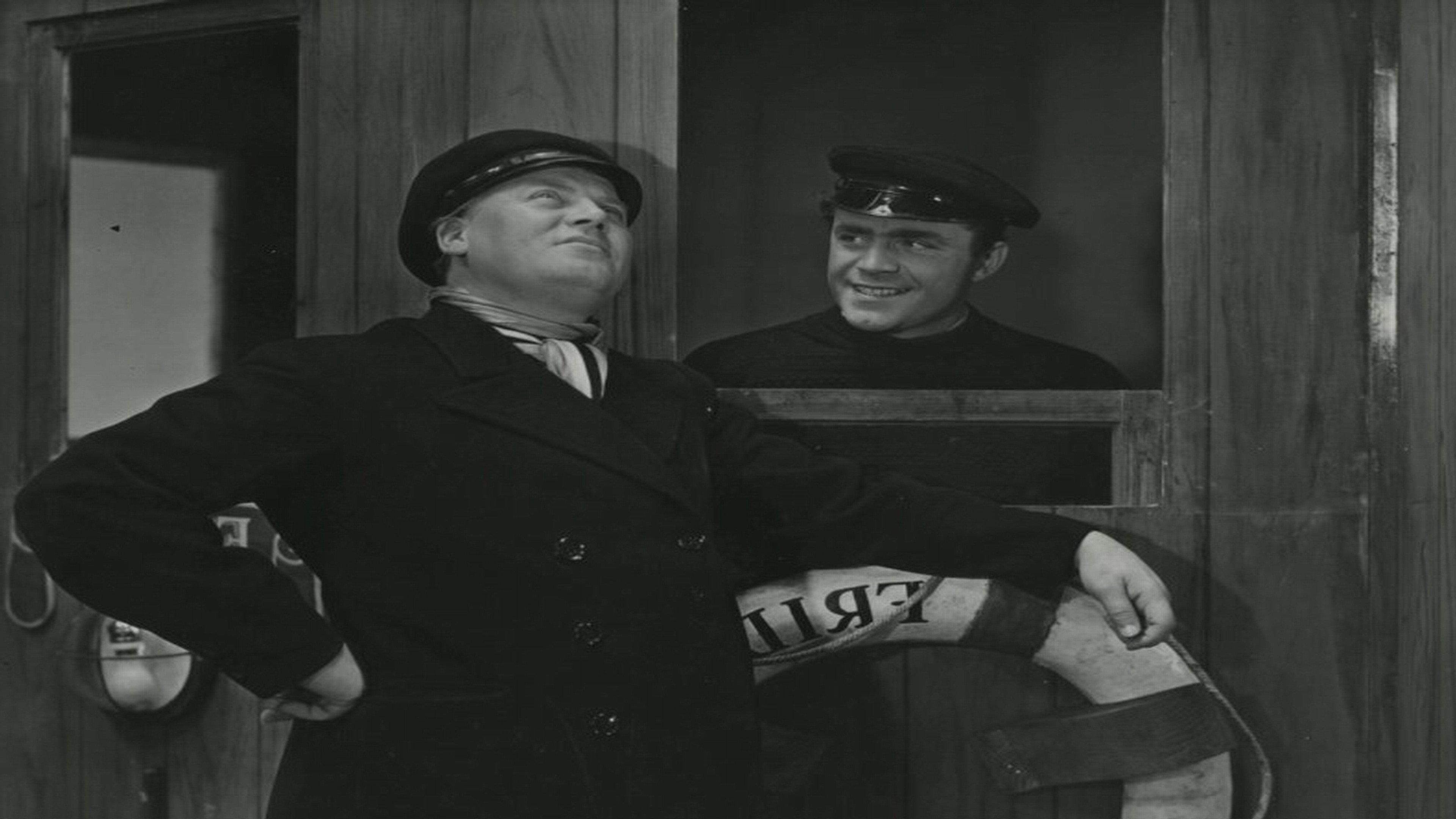 Blaavand melder storm 1938 movie scene