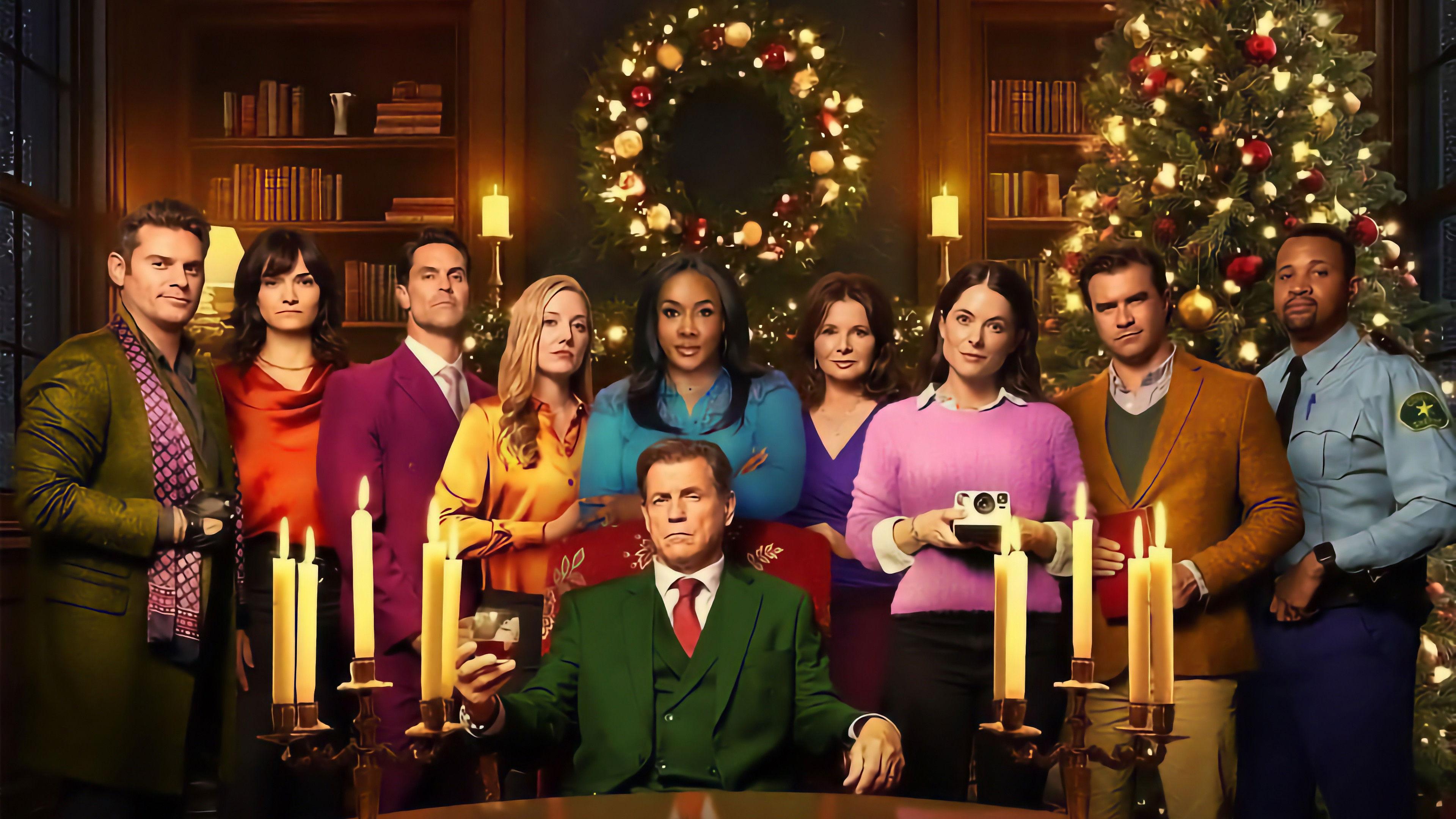 A Christmas Murder Mystery 2025 movie scene
