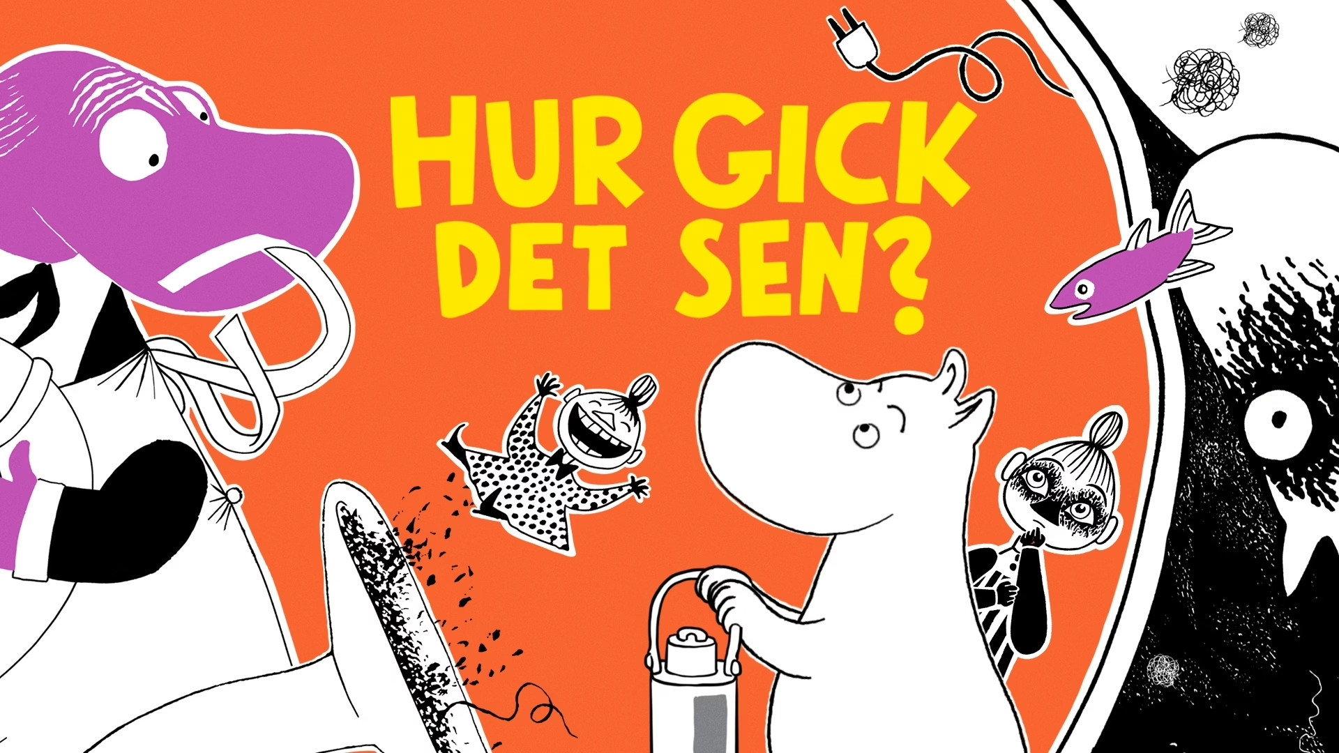 The Book about Moomin, Mymble and Little My 2023 movie scene
