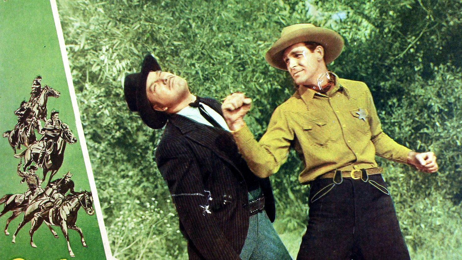 Riders of the Santa Fe 1944 movie scene