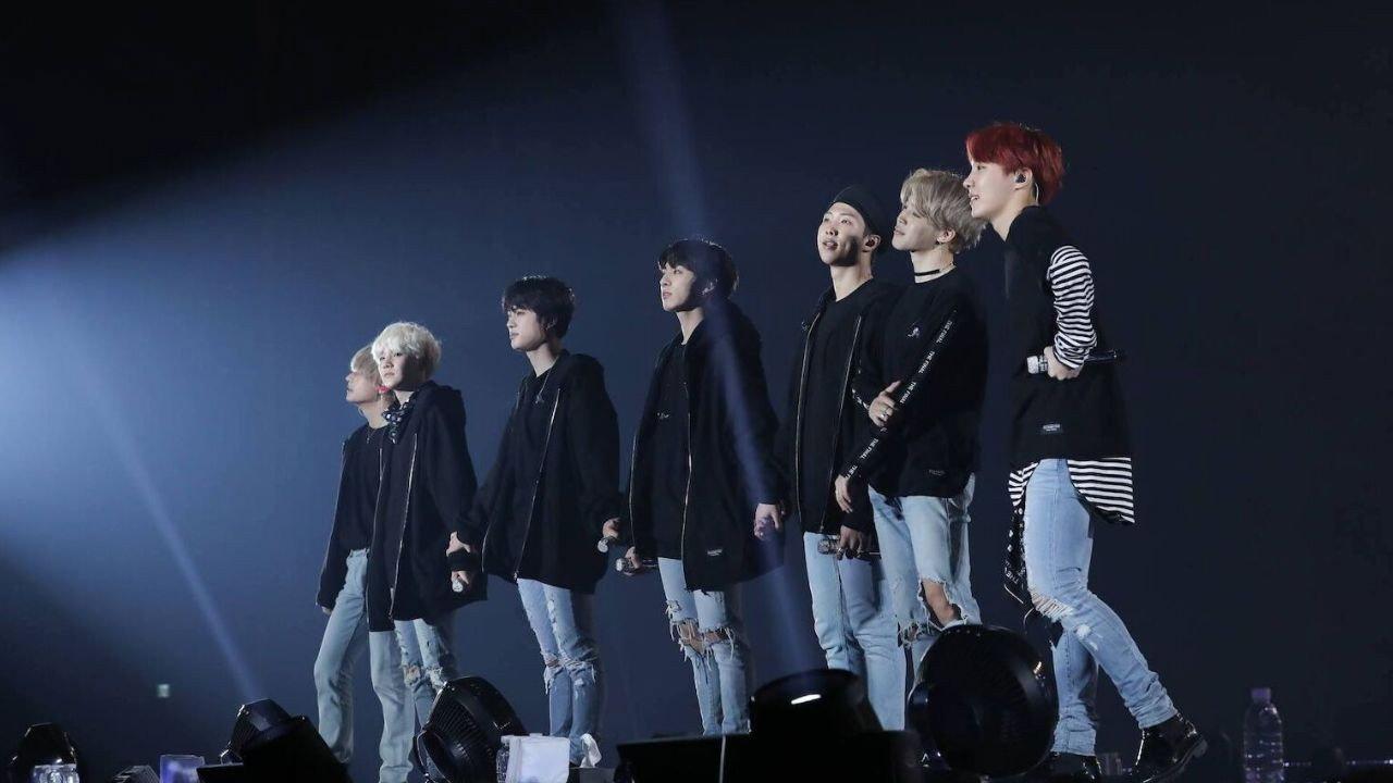BTS Live Trilogy Episode III: The Wings Tour in Seoul 2018 movie scene